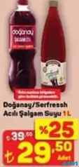 DOĞANAY/SUPERFRESH ACILI ŞALGAM SUYU 1 L